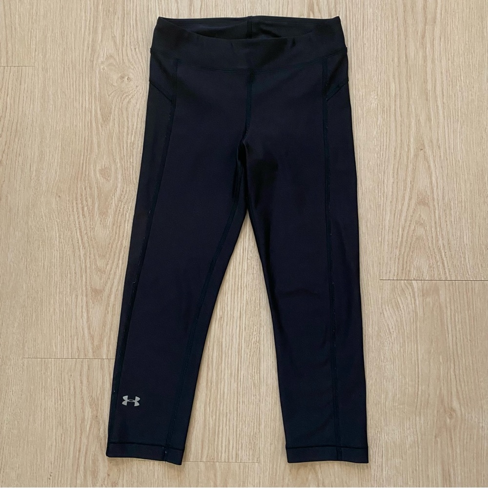 Under Armour Women's UA HeatGear® Armour Capris Black Size XS